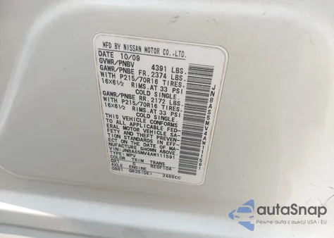 2010 Nissan Rogue S from USA, damaged, VIN JN8AS5MV4AW111591